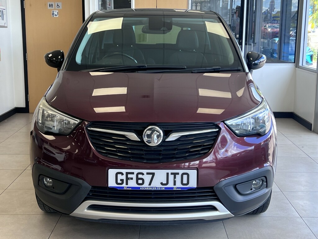 Vauxhall Crossland X Suv 1.2 Turbo Ecotec Tech Line Nav 201867 GF67JTO Red #2
