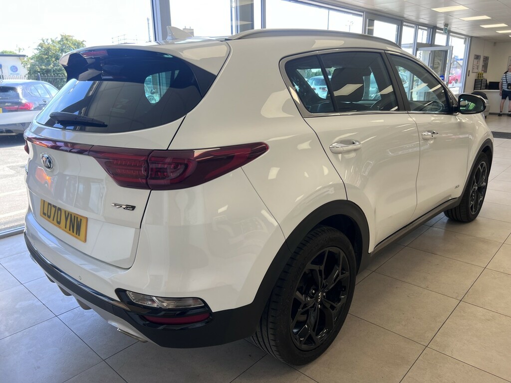 Kia Sportage 1.6 T-gdi Gt-line White #5