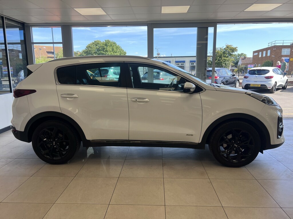 Kia Sportage 1.6 T-gdi Gt-line White #4