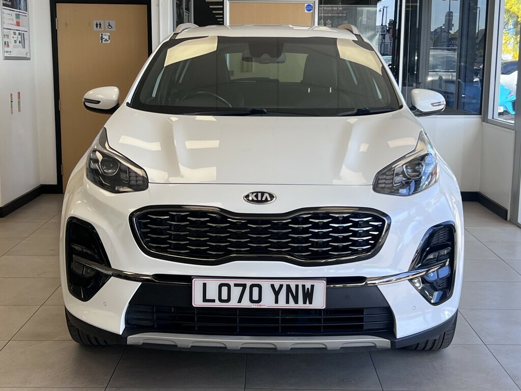 Kia Sportage 1.6 T-gdi Gt-line White #2