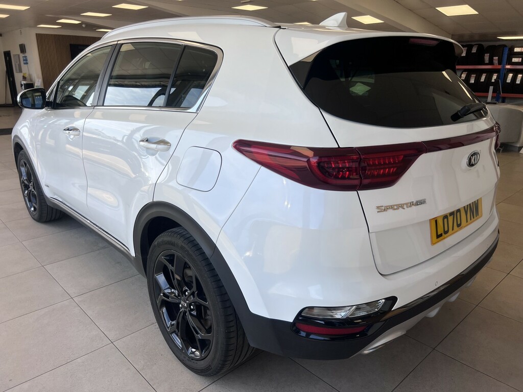 Kia Sportage 1.6 T-gdi Gt-line White #6