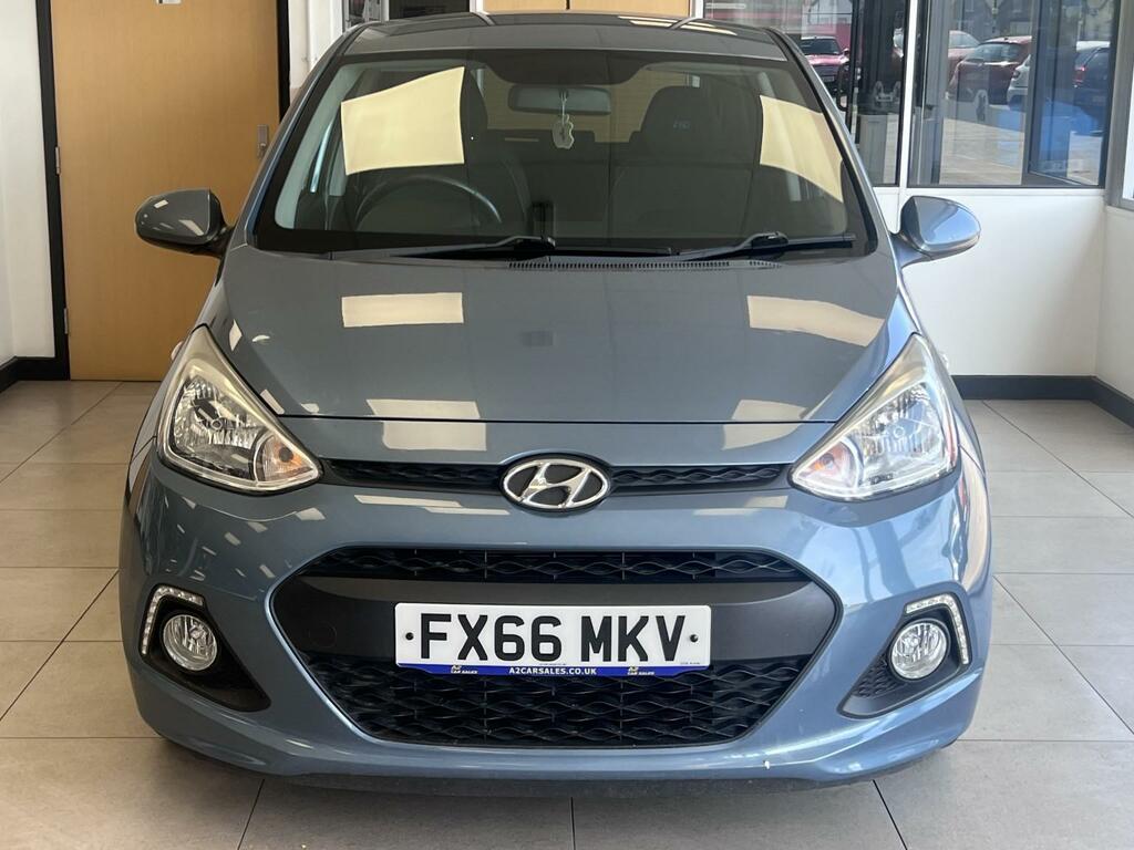 Hyundai I10 Hatchback 1.0 I10 Go 1.0 201666 Blue #2