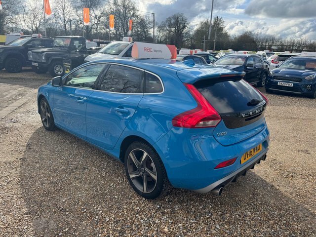 Volvo V40 D4 R-design Lux Nav Blue #5