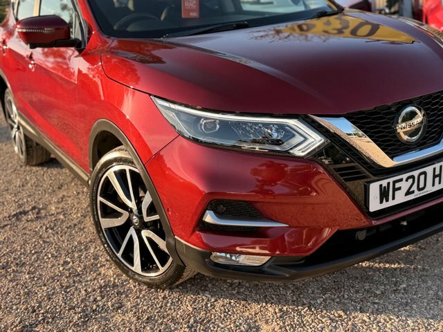 Nissan Qashqai Dig-t Tekna Dct WF20HCL Red #6