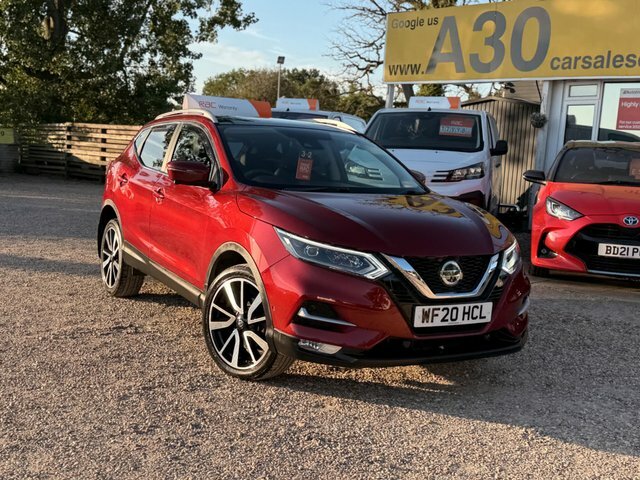 Nissan Qashqai Dig-t Tekna Dct WF20HCL Red #3