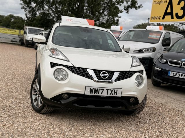Nissan Juke Tekna Xtron Euro 6 WM17TXH White #2