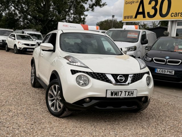 Nissan Juke Tekna Xtron Euro 6 WM17TXH White #5