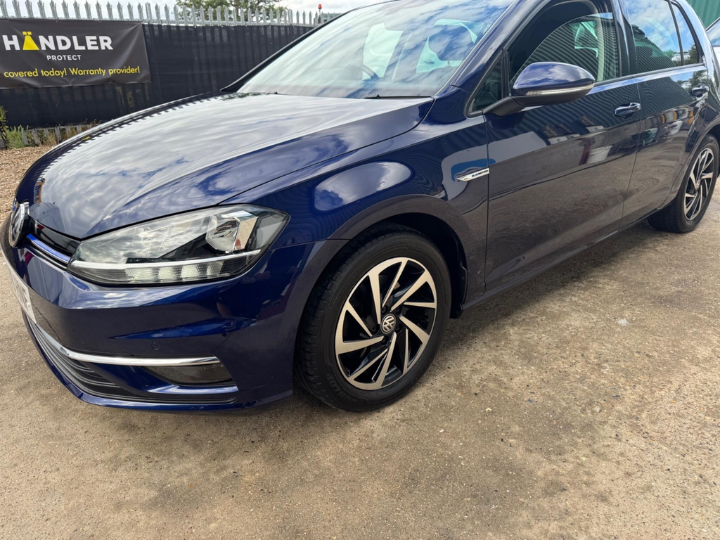 Volkswagen Golf 1.5 Tsi Evo Match Euro 6 Ss WO19HNF Blue #3
