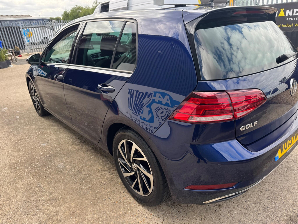 Volkswagen Golf 1.5 Tsi Evo Match Euro 6 Ss WO19HNF Blue #4