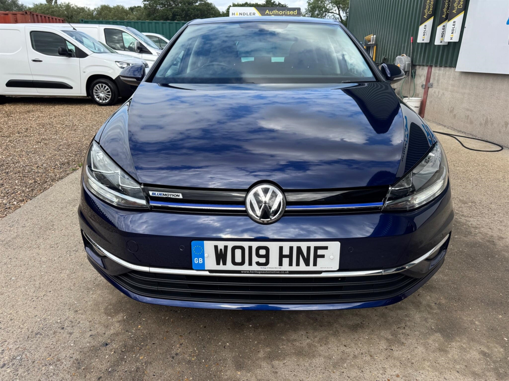 Volkswagen Golf 1.5 Tsi Evo Match Euro 6 Ss WO19HNF Blue #2