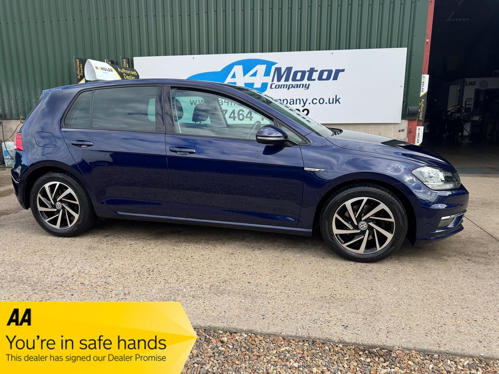 Volkswagen Golf 1.5 Tsi Evo Match Euro 6 Ss WO19HNF Blue