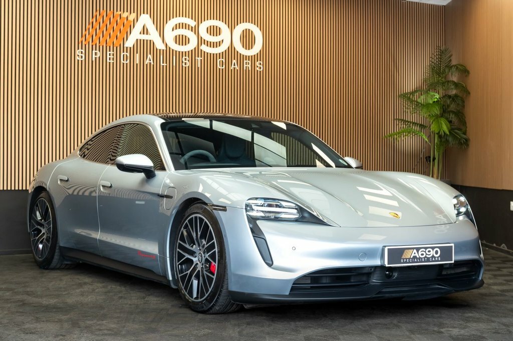 Porsche Taycan Saloon Silver