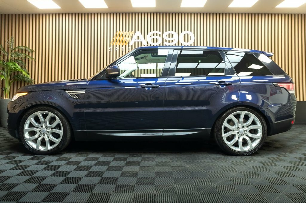 Land Rover Range Rover Sport 3L Hse KC16FVE Blue #4