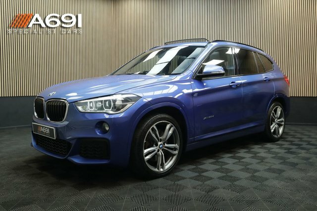 BMW X1 2.0 20D M Sport Suv Xdrive Euro 6 YB65CSO Blue #3