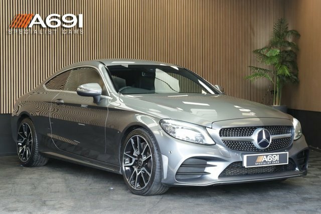Mercedes-Benz C Class 2.0 C300d Amg Line Premium Coupe G-tr Grey