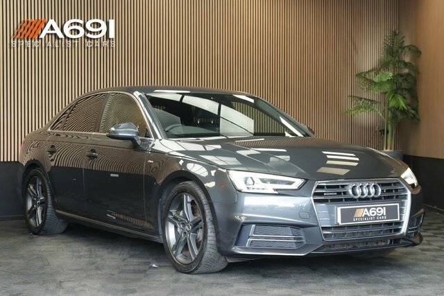 Audi A4 2.0 Tdi S Line Saloon S Tronic Quattro Grey