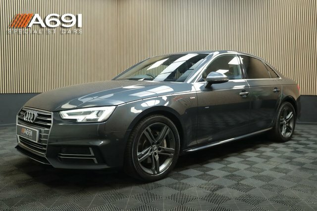 Audi A4 2.0 Tdi S Line Saloon S Tronic Quattro YD66WFT Grey #3