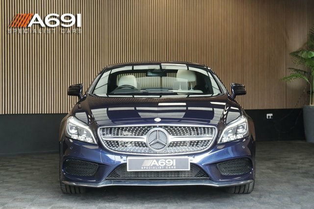 Mercedes-Benz CLS 3.0 Cls350d V6 Amg Line Premium Coupe Blue #2