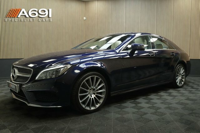 Mercedes-Benz CLS 3.0 Cls350d V6 Amg Line Premium Coupe Blue #3