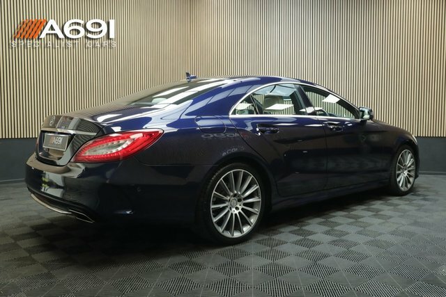 Mercedes-Benz CLS 3.0 Cls350d V6 Amg Line Premium Coupe Blue #6