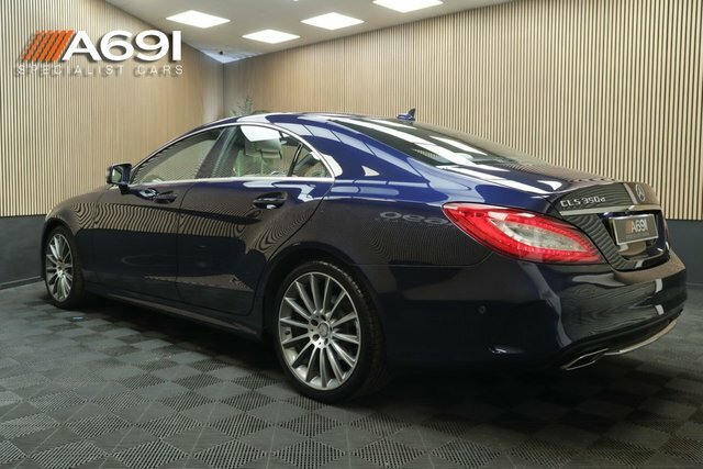 Mercedes-Benz CLS 3.0 Cls350d V6 Amg Line Premium Coupe Blue #4