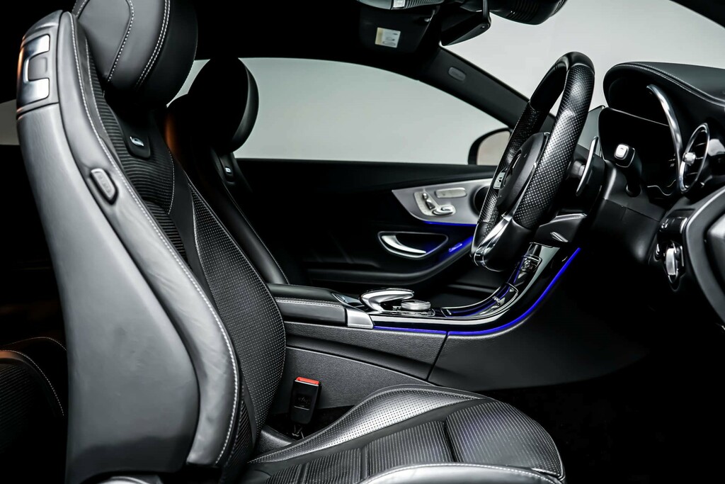 Mercedes-Benz C Class V8 Biturbo Amg Coupe Spds Mct Euro 6 Ss Black #6