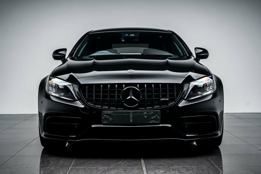 Mercedes-Benz C Class V8 Biturbo Amg Coupe Spds Mct Euro 6 Ss Black #2