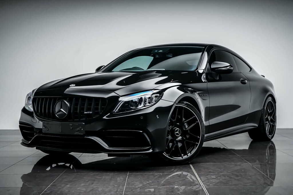 Mercedes-Benz C Class V8 Biturbo Amg Coupe Spds Mct Euro 6 Ss Black #5