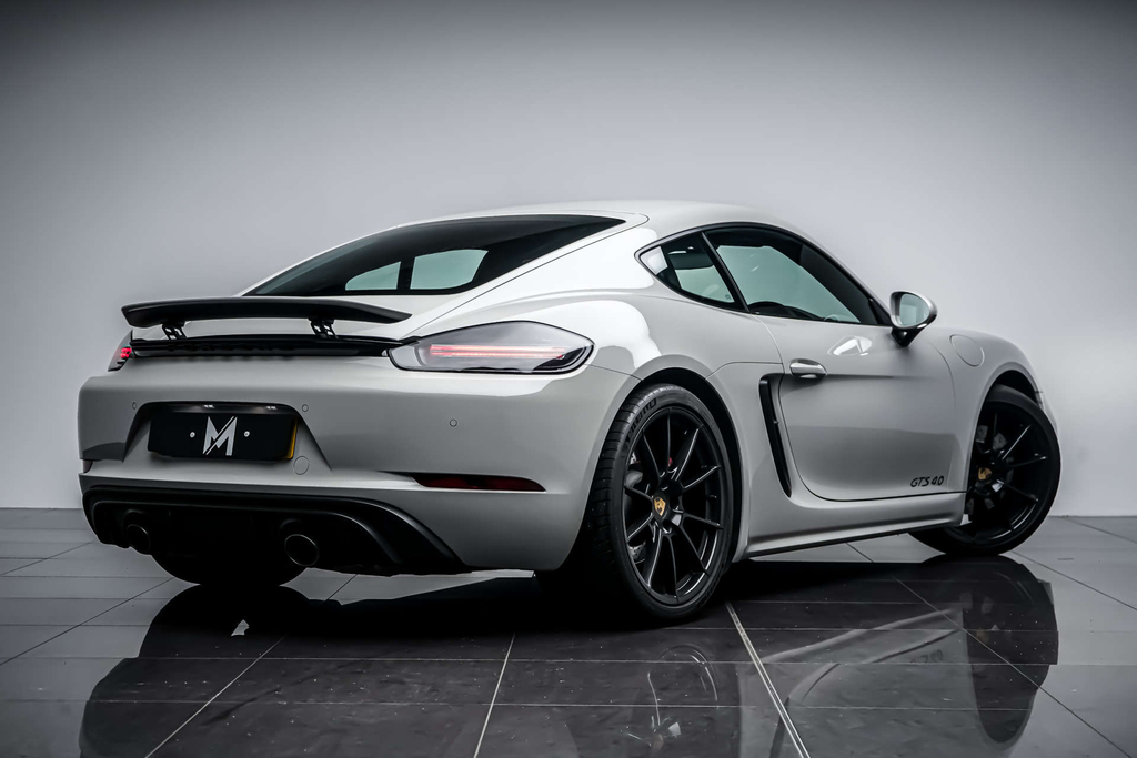 Porsche 718 Cayman Coupe Gpf Silver #16