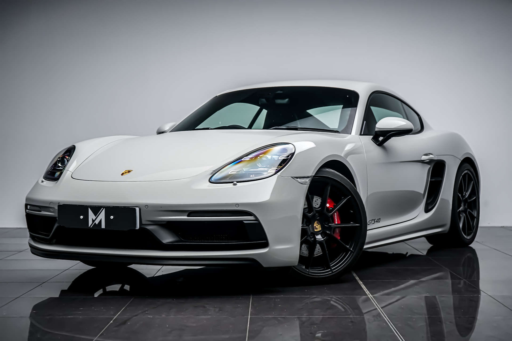 Porsche 718 Cayman Coupe Gpf Silver #5