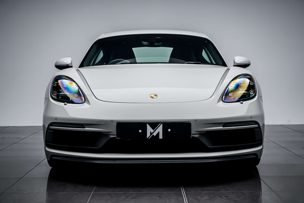 Porsche 718 Cayman Coupe Gpf Silver #2