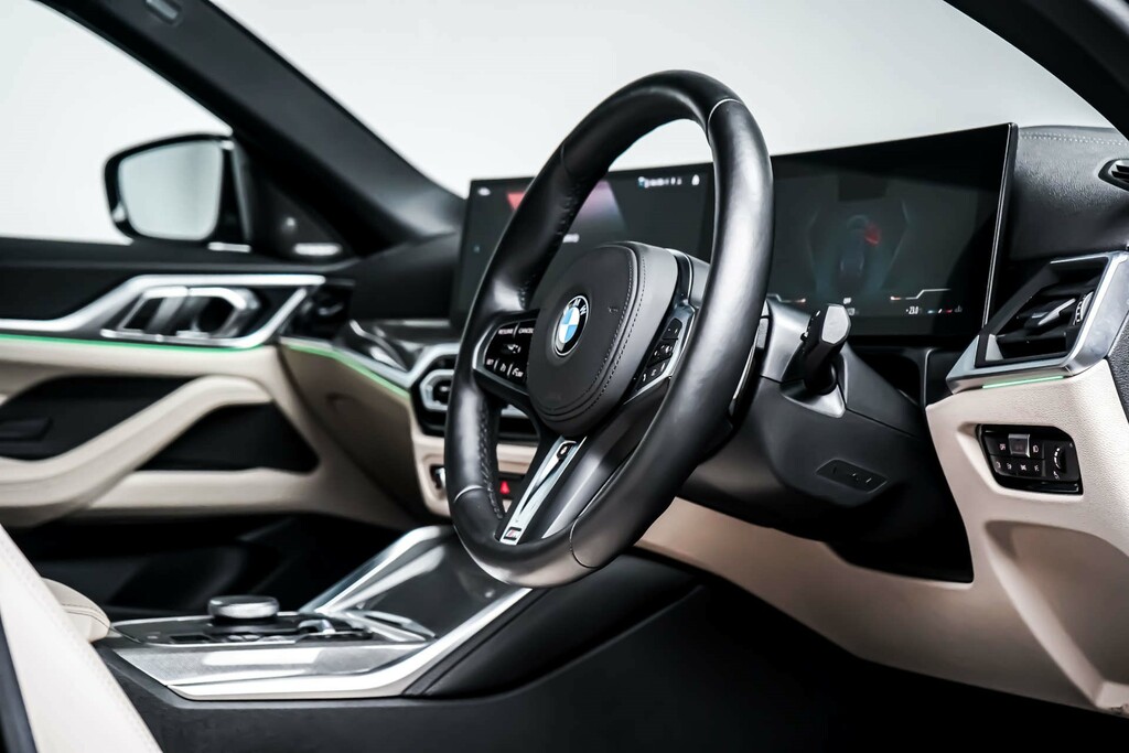 BMW 4 Series M Sport Convertible White #9