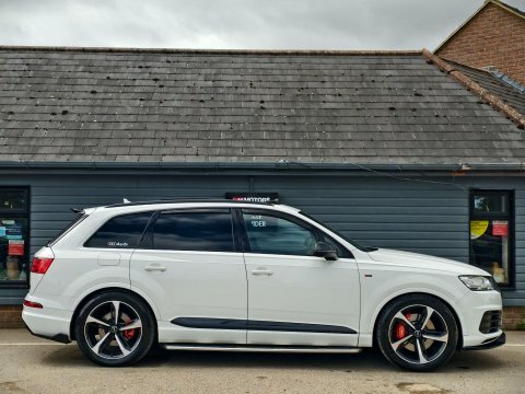 Audi Q7 Tdi Quattro S Line White #9