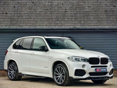 BMW X5 3.0 40D M White #4
