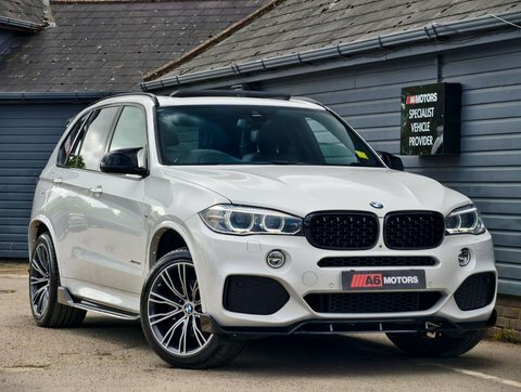BMW X5 3.0 40D M White #6