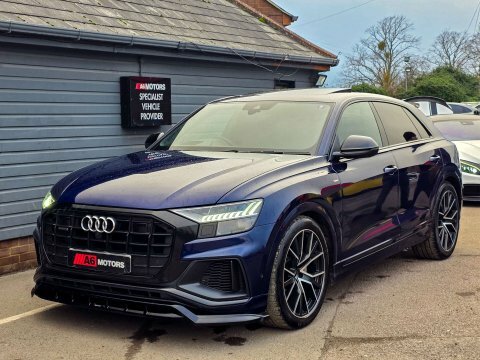 Audi Q8 50 Tdi Quattro S Line Tiptronic Blue #8