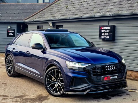Audi Q8 50 Tdi Quattro S Line Tiptronic Blue #42