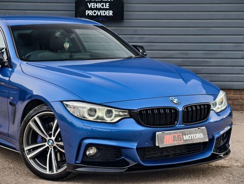 BMW 4 Series 2.0 420D M Blue #4