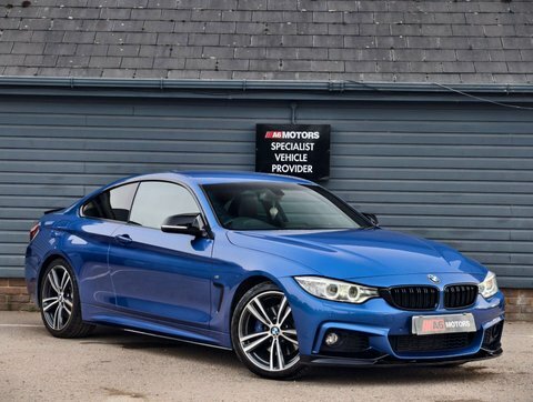 BMW 4 Series 2.0 420D M Blue #3