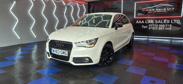 Audi A1 1.6 Tdi Sport Sportback Euro 5 WV63GMG White #2