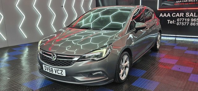 Vauxhall Astra 1.6I Turbo Sri Nav Hatchback Eur DV68VCZ Grey #5