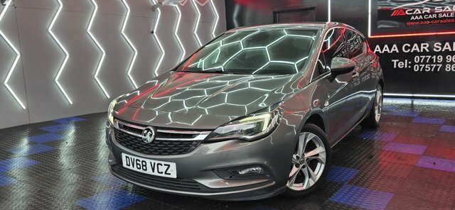 Vauxhall Astra 1.6I Turbo Sri Nav Hatchback Eur DV68VCZ Grey #2