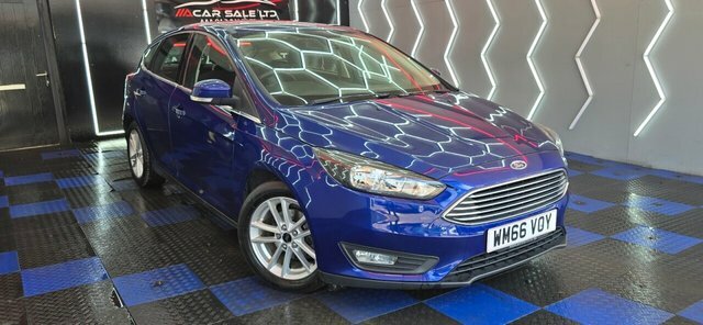 Ford Focus 1.0T Ecoboost Zetec Hatchback Eu Blue