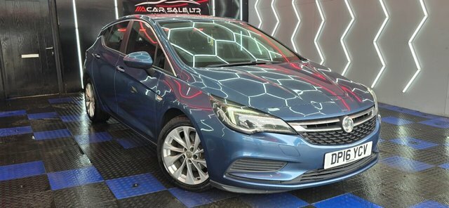 Vauxhall Astra 1.6 Cdti Ecoflex Design Hatchback Manua Blue