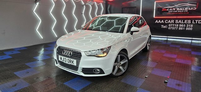 Audi A1 1.4 Tfsi Sport Sportback Euro 5 MJ13ORK White #2