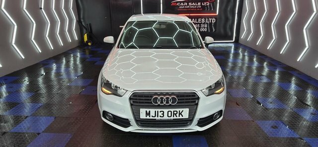 Audi A1 1.4 Tfsi Sport Sportback Euro 5 MJ13ORK White #4