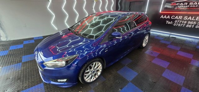 Ford Focus 1.0T Ecoboost St-line Hatchback Blue #6