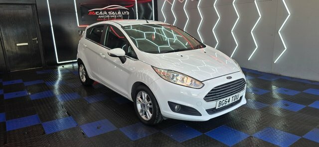 Ford Fiesta 1.25 Zetec Hatchback Euro 5 82 White #3