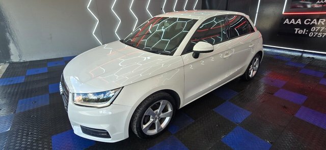 Audi A1 1.0 Tfsi Sport Sportback Euro 6 GV18MXG White #6