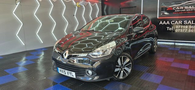 Renault Clio 1.5 Dci Dynamique S Medianav Hatchback HV15VYL Black #2